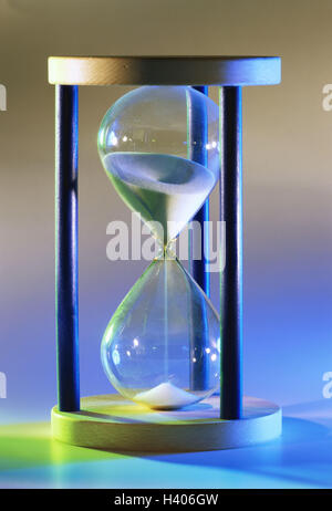 Hourglass measuring time Stock Photo - Alamy