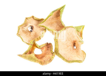 Dried apples in closeup Stock Photo