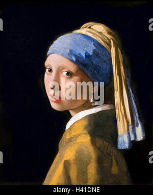 Johannes Vermeer painting; 