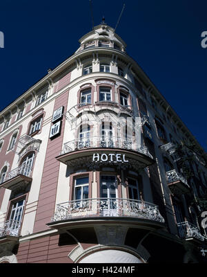 Austria, Carinthia, Klagenfurt, Arcotel hotel Moser-Verdino, view, Europe, town, cathedral lane, hotel building, structure, architecture, tourism, place of interest, outside, BT Stock Photo