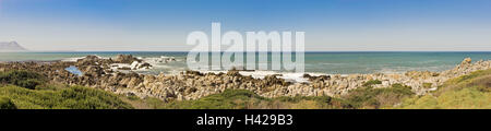 South Africa, Western Cape, Kleinmond, coastal landscape, sea, Stock Photo