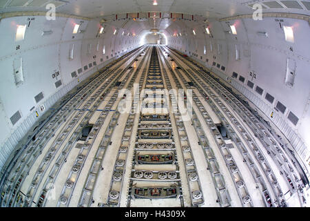 Freighter, Boeing 747-400, Detail, Load Room, Blank, Airplane, Traffic 