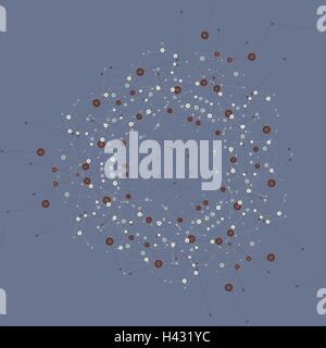 Abstract bright simple technology vector background. Connection ...