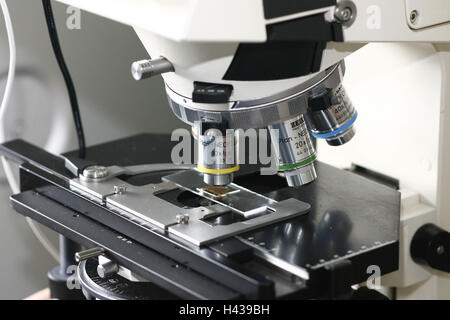 Microscope, detail, Stock Photo