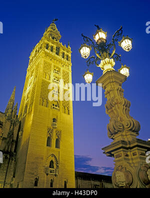 La Giralda Tower, Seville, Andalusia, Spain Stock Photo