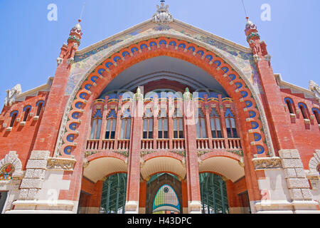 Colon Market, Mercado de Colon, Valencia, Spain Stock Photo