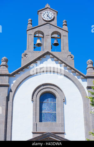 Santa Lucia Church, Fataga, Gran Canaria, Canary Islands, Spain Stock Photo