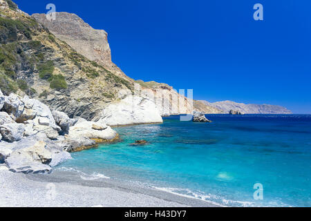 Agia Anna beach Amorgos island Amorgos Nasso Greece Cyclades