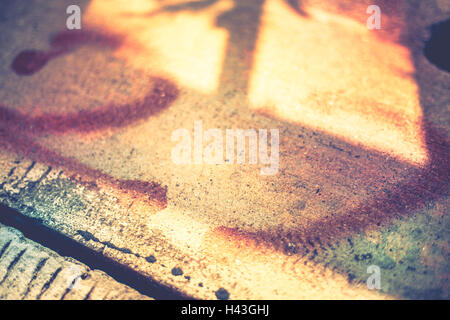 Abstract cement background with grungy vintage look. Stock Photo