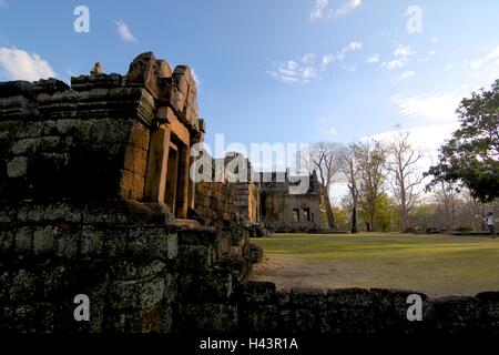 Phanom Rung Stone Castle in buriram,Thailand Stock Photo