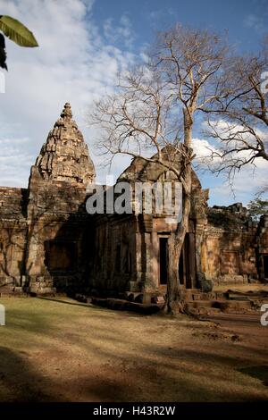 Phanom Rung Stone Castle in buriram,Thailand Stock Photo