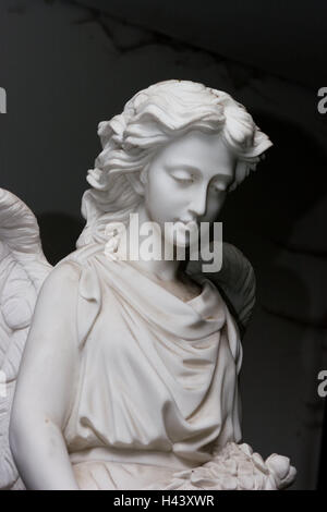 Graveyard, grave figure, Stock Photo