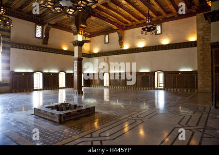 Syria, Aleppo, stronghold throne room, Stock Photo