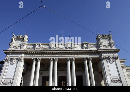 Italy, Rome, Galleria Nazionale d'Arte Moderna, outside, Stock Photo