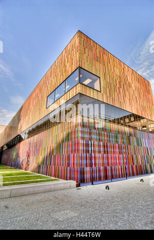 Museum Brandhorst, facade, Munich, Germany, Stock Photo