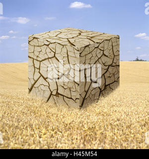 Icon, climate change, Composing, Stock Photo