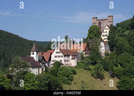 Germany, Baden-Wurttemberg, old dough-Bern corner, castle Bern corner, AUTHOR'S NAMING OBLIGATORILY, Stock Photo