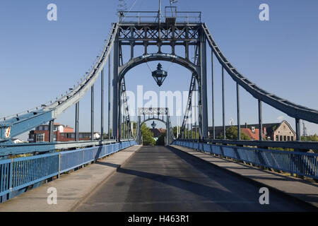 Germany, Lower Saxony, Wilhelmshaven, imperial Wilhelm's bridge, Stock Photo