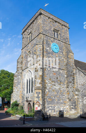 St Thomas a Becket Parish Church, a traditional Anglican church in Lewes, East Sussex, England, UK. Stock Photo