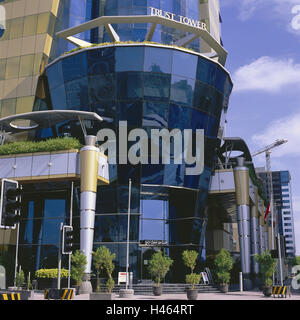 Bahrain, island Manamah, Manama, town view, World Trade centre, island ...