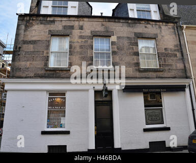 The Oxford Bar in Young Street, Edinburgh. Stock Photo