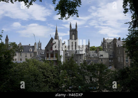 Scotland, Aberdeen, Castlegate, Stock Photo