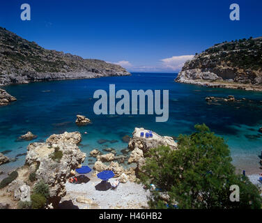 Anthony Quinn Bay Faliraki Rhodes Greece Stock Photo