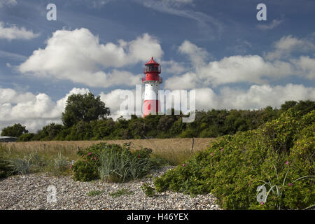 Germany, Schleswig - Holstein, region Angeln, lighthouse Falshöft, Stock Photo