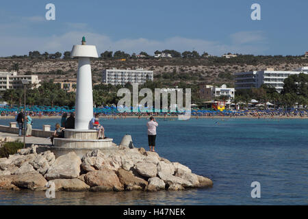 Harbour Agia Napa Cyprus, Stock Photo