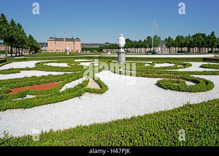 Germany, Baden-Wurttemberg, Schwetzingen, lock, park, spring, Stock Photo