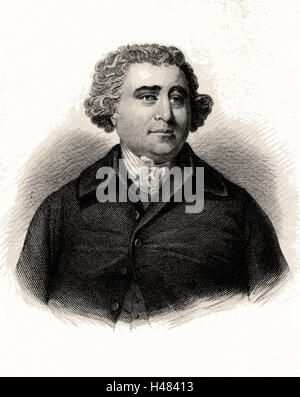 Charles James Fox (1749-1806) English Whig (Liberal) politician Stock Photo