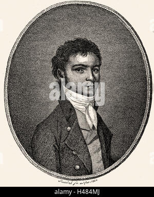 Ludwig van Beethoven (1770-1827) German composer Stock Photo