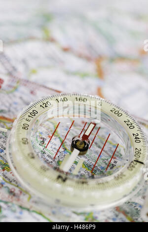 Map, compass, orientation, direction, travel, plan, freedom, groundbreaking, directions, indicate, pointer, Stock Photo