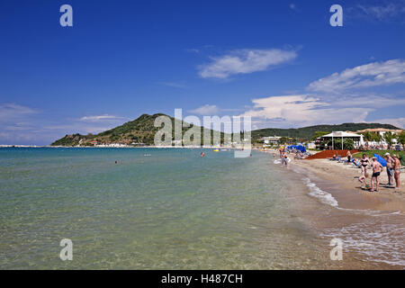 Greece, Zakynthos, Alikes Beach, Stock Photo