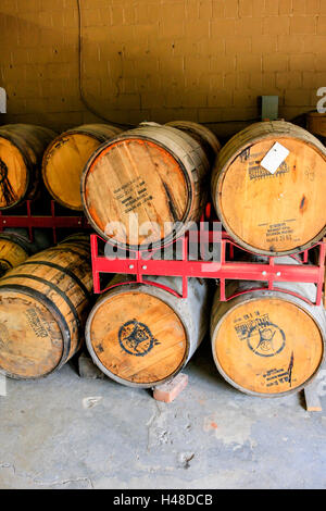 The Barrel House Distilling co on the Kentucky Bourbon Trail, Manchester St in the Distillery District of Lexington, KY Stock Photo