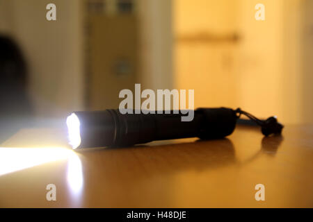 LED Flashlight Stock Photo