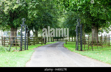 Langar Hall, Vale of Belvoir, Nottinghamshire, England Stock Photo