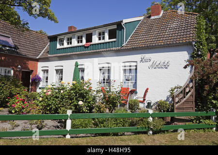 Apartment Houses North Sea Island Of Baltrum Lower Saxony