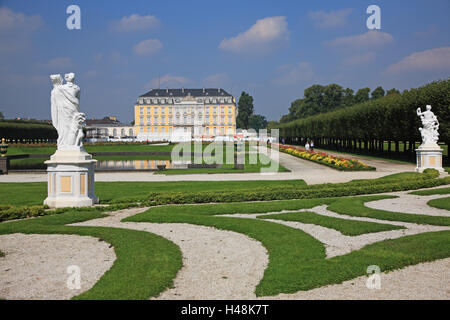 Germany, North Rhine-Westphalia, Brühl, Augustusburg (castle), UNESCO world heritage,
