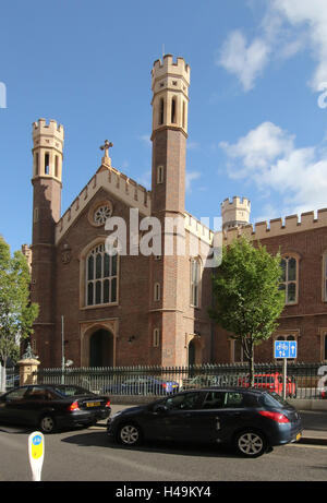 St Malachy's Catholic Church in Alfred Street, Belfast, Northern Ireland. Stock Photo