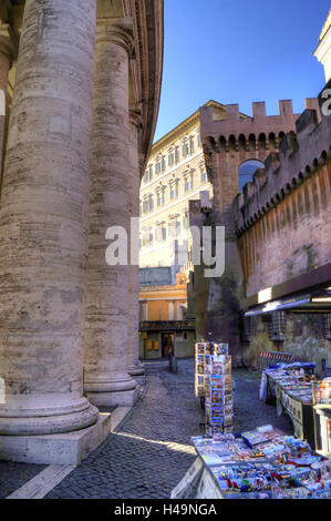 Via Tu Porta Angelica, Vatican City, Rome, Italy, Stock Photo