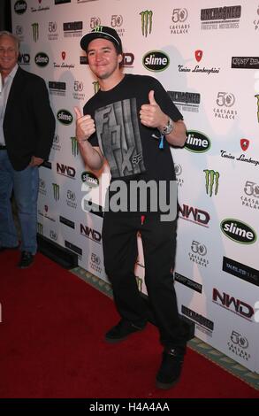 Las Vegas, NV, USA. 14th Oct, 2016. Bilko at arrivals for Premiere of 'Unchained: The Untold Story of Freestyle Motocross' Presented by Monster Energy, Caesars Palace, Slime and Lamborghini Vodka, Caesars Palace, Las Vegas, NV October 14, 2016. Credit:  MORA/Everett Collection/Alamy Live News Stock Photo