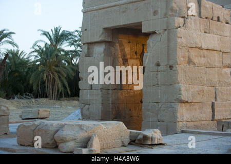 Egypt, oasis Kharga, Hibis temple, Stock Photo
