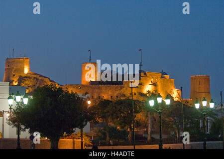 Oman, Muscat, view at fort Mirani, Stock Photo