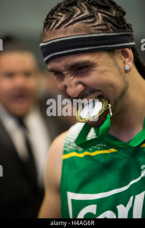 Kenny Dobbs attends the Celebrity basketball game presented by Sprite during the 2016 BET Experience at Los Angeles Convention Center on June 25, 2016 in Los the Angeles, California. Stock Photo