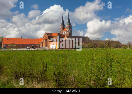 Germany, Saxony-Anhalt, Jerichow Monastery Stock Photo