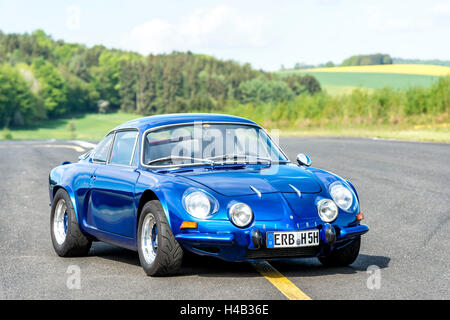Michelstadt, Hesse, Germany, Renault Alpine A 110 SX, blue, built in 1976, 95 hp, engine capacity 1647ccm Stock Photo