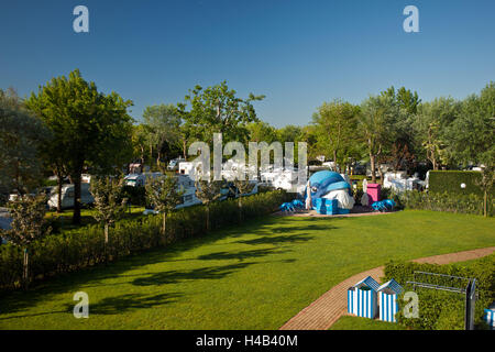 Camping Marina di Venezia Stock Photo