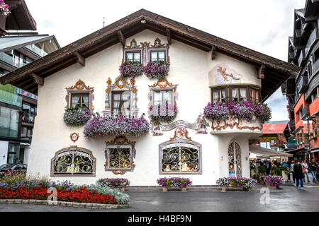 Jewellery house, Seefeld in Tirol, Austria Stock Photo