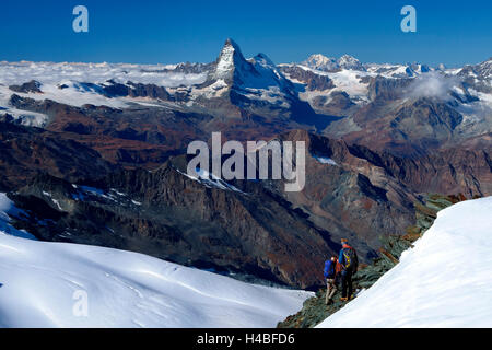 The Allalinhorn Switzerland Stock Photo - Alamy